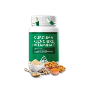 CURCUMA + JENGIBRE + VITMINA C